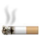Das Rauchen von Zigaretten