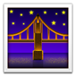 Puente en la noche