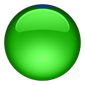 Grønn sirkel, ball