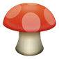 Cogumelo vermelho